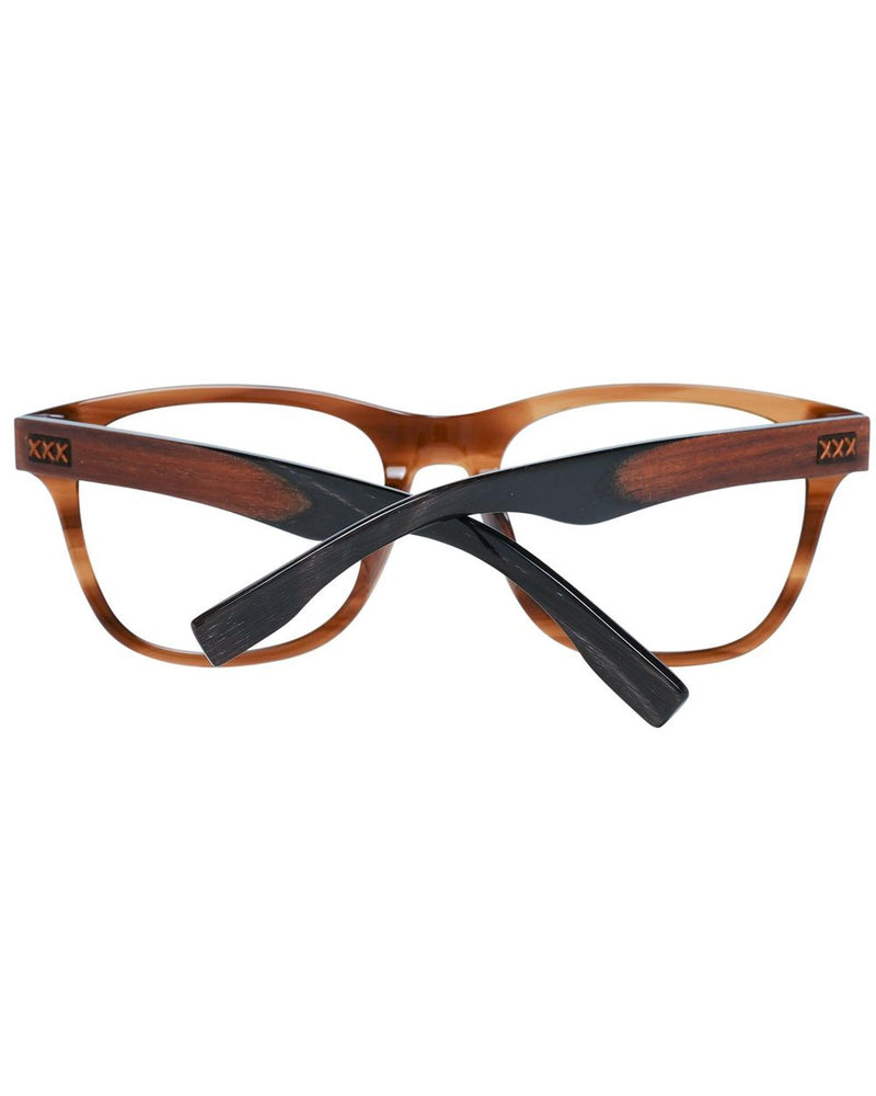 Zegna Couture Men's Brown  Optical Frames - One Size