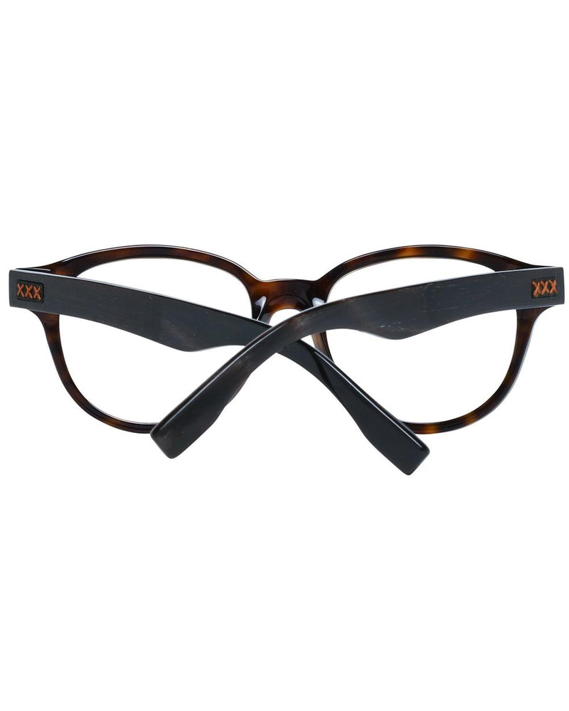 Zegna Couture Men's Brown  Optical Frames - One Size