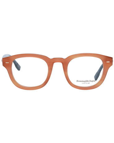 Zegna Couture Men's Brown  Optical Frames - One Size