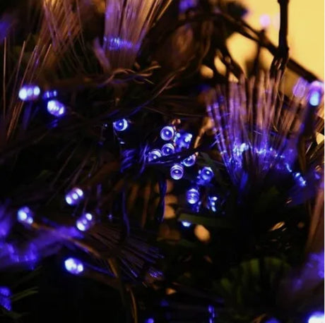 Solar Fairy String Lights 200 LED Outdoor Garden Christmas Party Décor Blue