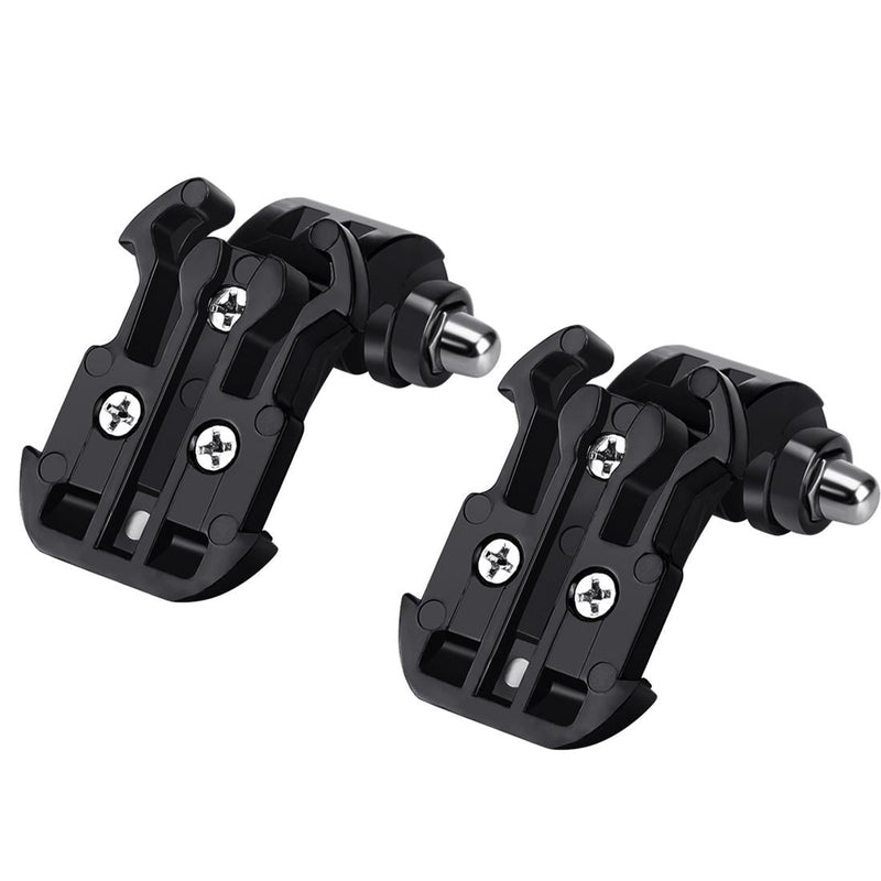 2-Pack Vertical J Hook Mounts For Action Cameras