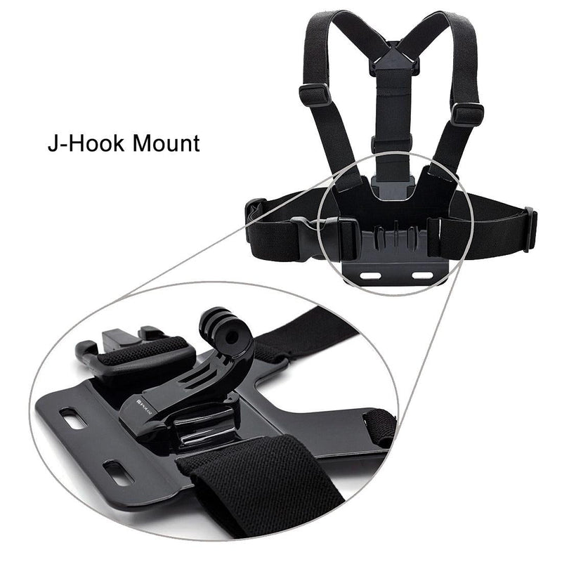 2-Pack Vertical J Hook Mounts For Action Cameras