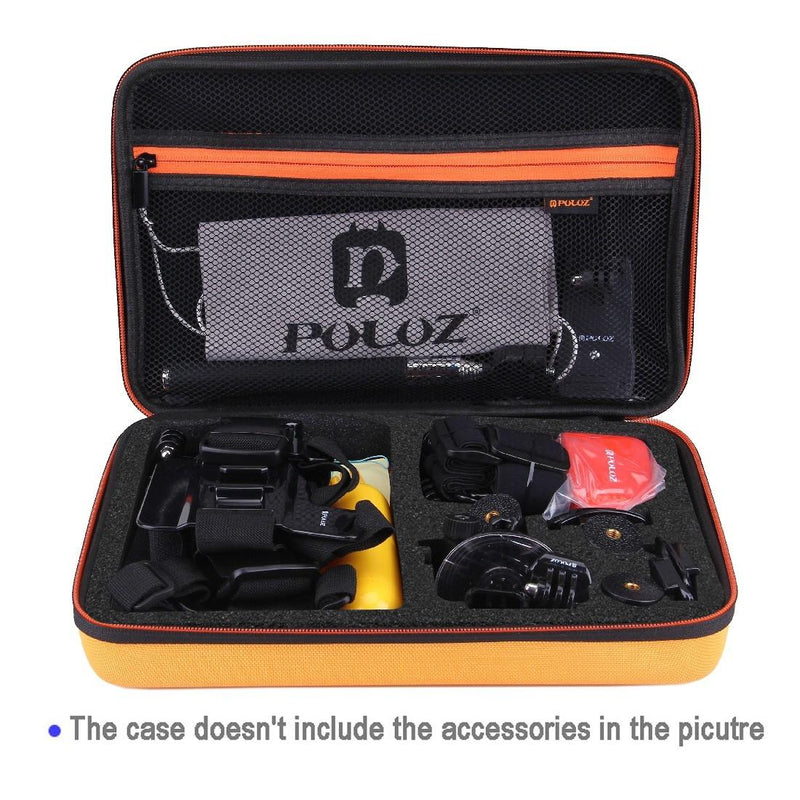 Waterproof Travel Case For Gopro Insta360 Dji Action Cameras - Large Size