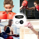 Indoor Boxing Reflex Training Ball With Headband - Black Pu Speed Ball - Pu Ball Black