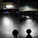 6.3W 10 - 30V Dc 6000K 3 Inch 9 Leds Circle Offroad Truck Car Driving Light Spotlight Work Light Fog Light