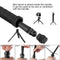 Foldable 3-Way Tripod Selfie Stick For Action Cameras - 20-58Cm Length