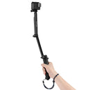 Foldable 3-Way Tripod Selfie Stick For Action Cameras - 20-58Cm Length