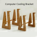 Wooden Desktop Cooling Stand For Computers And Tablets