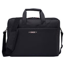 Waterproof Nylon Laptop Bag - 15.6 Inch One Shoulder Portable - Black