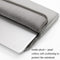 15 / 15.6 Inch Grey Pu Leather Laptop Bag