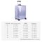 Waterproof Pvc Trolley Suitcase Cover - 24 Inch Rimless Transparent Dustproof