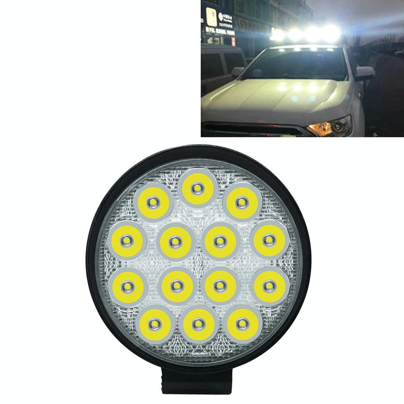 10.5W White Light Round - Shaped Waterproof Car Boat Marine Work Lights Spotlight Led Bulbs Dc 9 - 30V