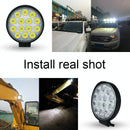 10.5W White Light Round - Shaped Waterproof Car Boat Marine Work Lights Spotlight Led Bulbs Dc 9 - 30V