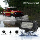 28W 10 - 30V Dc 6000K 7 Inch 40 Leds Offroad Truck Car Driving Light Work Light Spotlight Fog Light