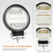 2 Pcs 4 Inch 15W Spot / Flood Light White Light Round - Shaped Waterproof Car Suv Work Lights Spotlight Led Bulbs Dc 9 - 30V