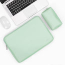 15 / 15.6 Inch Power & Mint Green Pu Leather Laptop Bag