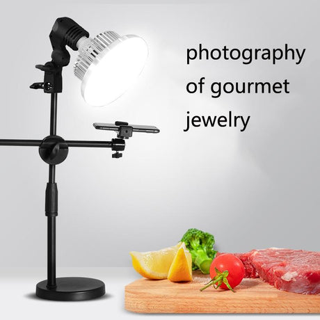 Portable Live Support Photography Light - 700W Mushroom Lamp & Stand