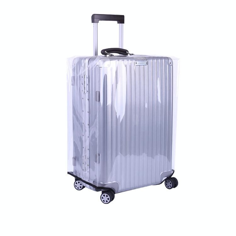 Waterproof Pvc Trolley Suitcase Cover - 30 Inch Rimless Transparent Dustproof