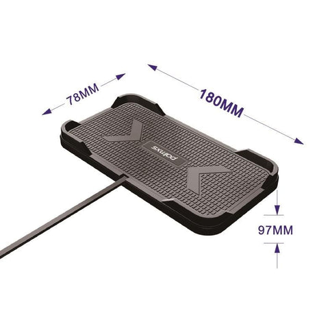 Wireless Car Charger With Anti-Slip Design - C12