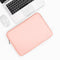 15 / 15.6 Inch Pink Pu Leather Laptop Bag