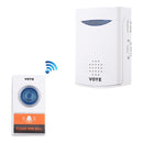 Wireless Doorbell With 38 Sounds And Remote Control