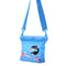 Waterproof One Shoulder Crossbody Drifting Diving Bag Medium Blue