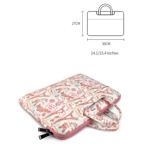 Waterproof Canvas Laptop Handbag - Fits 14.1 Inch