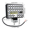 2 Pcs Cs - 1243A1 Car 4 Inch Square 20Leds Highlight Work Light Modified Spotlight