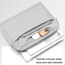 Portable Gaming Laptop Shoulder Bag - Crossbody Air Bag - Light Gray