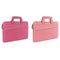 11.6-12.5 Inch Multi-Compartment Laptop Sleeve With Waterproof Storage - Rose Pink