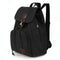 Women Canvas Laptop Backpack - Compact And Stylish - Black