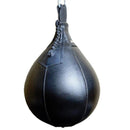 Adult Hanging Speed Ball For Boxing Fitness - Free Punching Bag - Drawstring Black