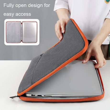 Waterproof Portable Laptop Case - 13.3 Inches - Dark Gray