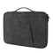 Grey Sheepskin Leather Bag For 9.7-11 Inch Laptops - Portable And Stylish