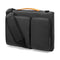 13.3-14 Inch Laptop Shoulder Bag With Messenger Style - Black