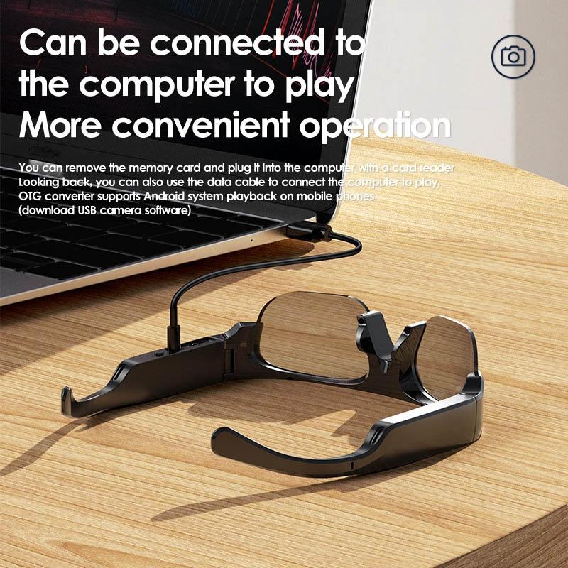 Wireless Anti-Blue Light Smart Glasses For Cycling And Sports