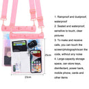 Waterproof Shoulder Messenger Bag For Sundries Phone Compatible - Black