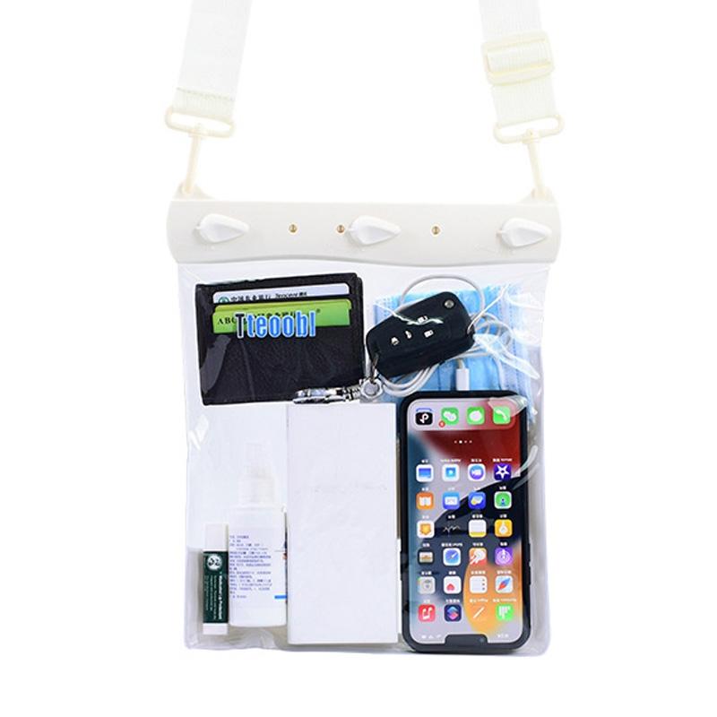 Waterproof Shoulder Messenger Bag For Sundries Phone Compatible - Black