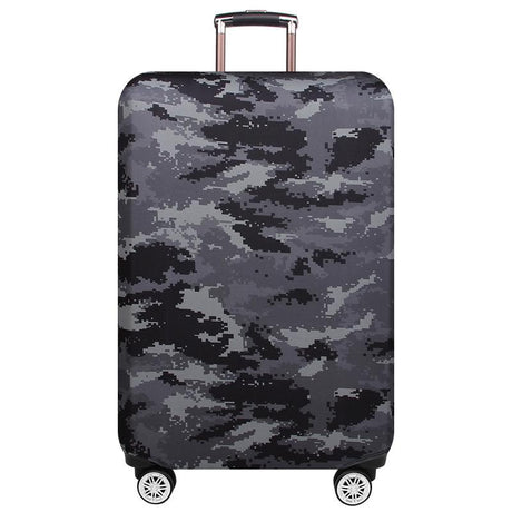 Protective Dustproof Cover For Travel Trolley Suitcase - Small Size - Camouflage 1