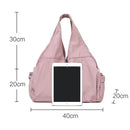 Women Dry / Wet Gym Bag With Separation - No Code - Light Pink