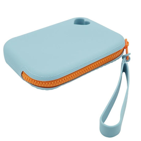 Waterproof Portable Key Card & Data Storage Bag - Light Blue