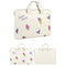 13.3 Inch Lightweight Printed Laptop Bag In Pu Material - Ice Cream