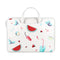 13.3 Inch Lightweight Printed Laptop Bag In Pu Material - Ice Cream