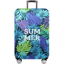 Stretchy Luggage Dust Cover - Durable & Protective - Size L - Tropical Pineapple - S