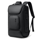 Waterproof Antitheft Men Backpack For 15.6 Laptop - Travel Ready - Black