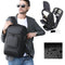 Waterproof Antitheft Men Backpack For 15.6 Laptop - Travel Ready - Black