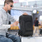 Waterproof Antitheft Men Backpack For 15.6 Laptop - Travel Ready - Black