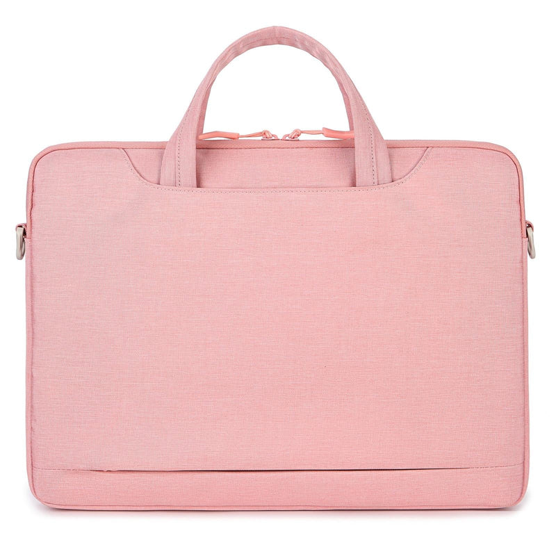 Versatile Laptop Shoulder Bag - Single Strap - Pink