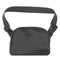 Waterproof Nylon Chest Bag For Outdoor Sports Running Mobile Phone Pocket - Black