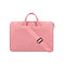 13.3 Inch Detachable Shoulder Laptop Bag - Frosted Pu Business - Pink